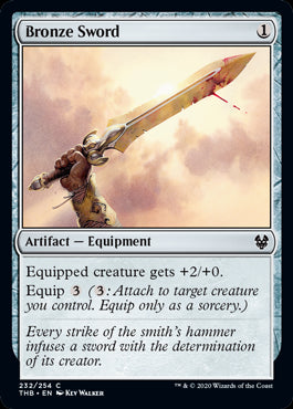 Bronze Sword - Theros Beyond Death - C - 232