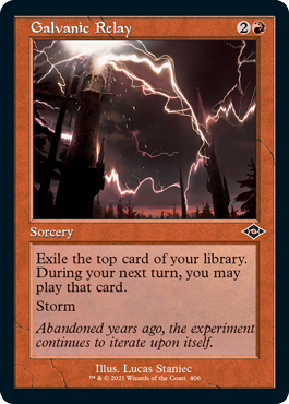 Galvanic Relay (Retro Frame) - Modern Horizons 2 - C - 406