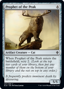 Prophet of the Peak - Throne of Eldraine - C - 227