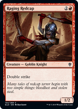 Raging Redcap - Throne of Eldraine - C - 134