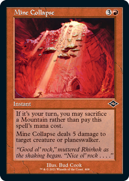 Mine Collapse (Retro Frame) - Modern Horizons 2 - C - 408