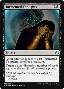 Tormented Thoughts - Magic Origins - U - 122