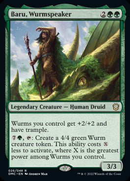 Baru, Wurmspeaker - Commander: Dominaria United - R - 26