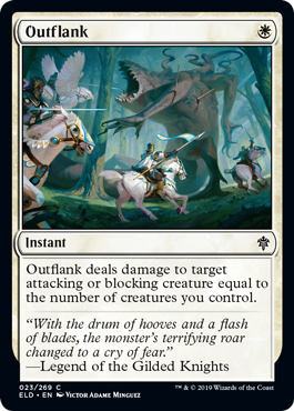 Outflank - Throne of Eldraine - C - 23