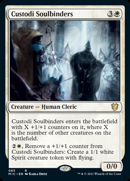 Custodi Soulbinders - Commander: Innistrad: Midnight Hunt - R - 83