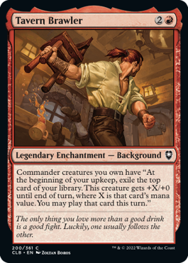 Tavern Brawler - Commander Legends: Battle for Baldur's Gate - C - 200