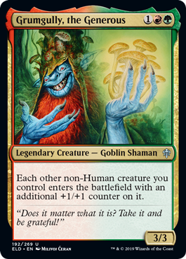 Grumgully, the Generous - Throne of Eldraine - U - 192