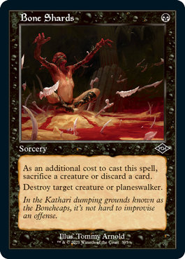 Bone Shards (Retro Frame) - Modern Horizons 2 - C - 395