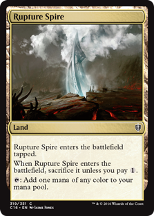 Rupture Spire - Commander 2016 - C - 319