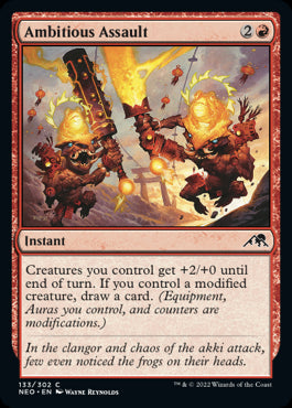 Ambitious Assault - Kamigawa: Neon Dynasty - C - 133
