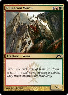 Ruination Wurm - Gatecrash - C - 192