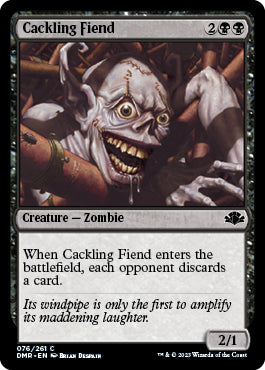 Cackling Fiend - Dominaria Remastered - C - 76