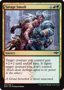 Savage Smash - Ravnica Allegiance - C - 203