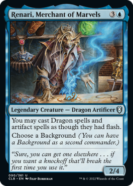 Renari, Merchant of Marvels - Commander Legends: Battle for Baldur's Gate - U - 90