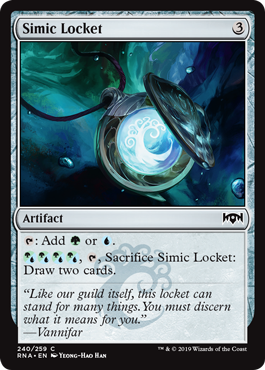 Simic Locket - Ravnica Allegiance - C - 240