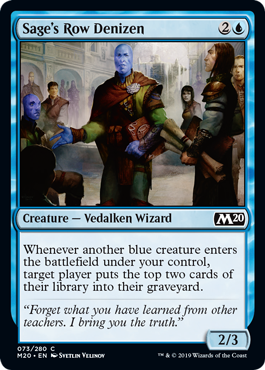 Sage's Row Denizen - Core Set 2020 - C - 73