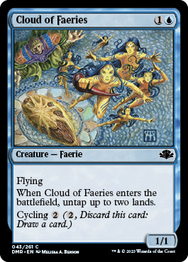 Cloud of Faeries - Dominaria Remastered - C - 43