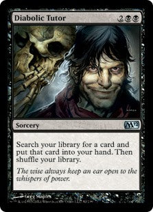 Diabolic Tutor - Magic 2012 (M12) - U - 92