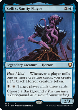 Zellix, Sanity Flayer - Commander Legends: Battle for Baldur's Gate - M - 652