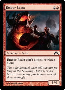 Ember Beast - Gatecrash - C - 89