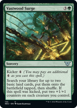Vastwood Surge - Commander: Kamigawa: Neon Dynasty - U - 133