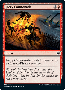 Fiery Cannonade - Commander Legends - C - 178