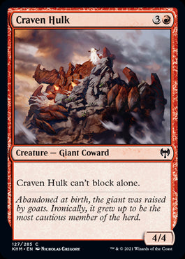 Craven Hulk - Kaldheim - C - 127