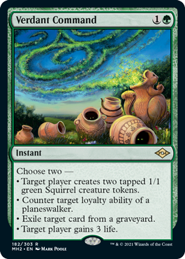 Verdant Command - Modern Horizons 2 - R - 182