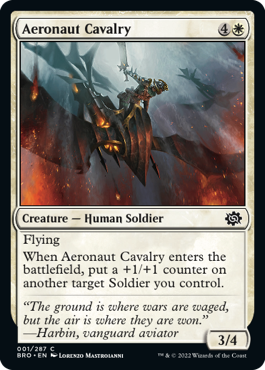 Aeronaut Cavalry - The Brothers' War - C - 1