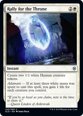 Rally for the Throne - Throne of Eldraine - U - 25