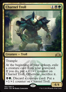 Charnel Troll - Guilds of Ravnica - R - 160