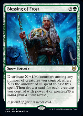 Blessing of Frost - Kaldheim - R - 161