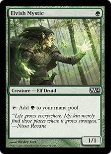 Elvish Mystic - Magic 2014 (M14) - C - 169