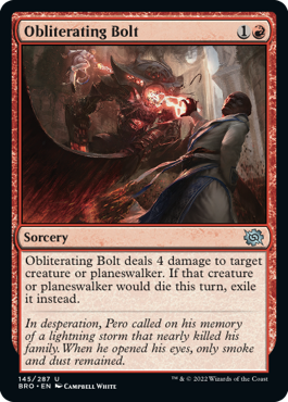 Obliterating Bolt - The Brothers' War - U - 145