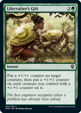 Lifecrafter's Gift - Commander Legends - C - 240