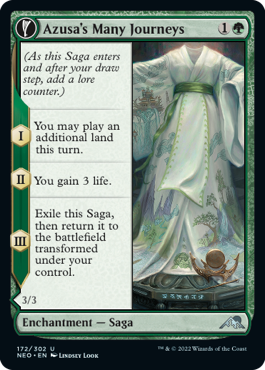 Azusa's Many Journeys - Kamigawa: Neon Dynasty - U - 172