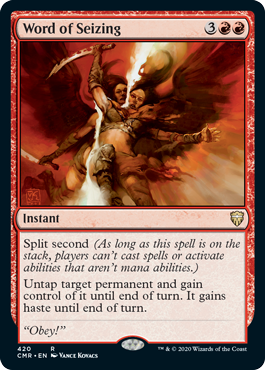 Word of Seizing - Commander Legends - R - 420