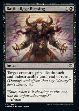 Battle-Rage Blessing - Dominaria United - C - 80