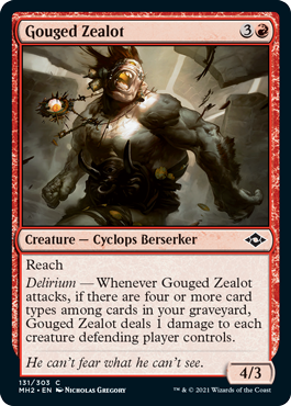 Gouged Zealot - Modern Horizons 2 - C - 131