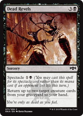 Dead Revels - Ravnica Allegiance - C - 71