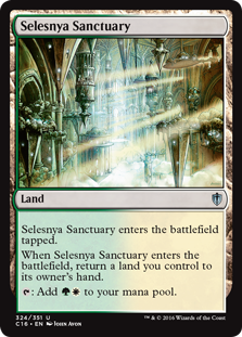 Selesnya Sanctuary - Commander 2016 - U - 324