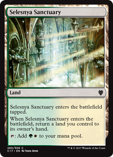 Selesnya Sanctuary - Commander 2017 - C - 280