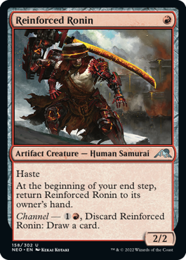 Reinforced Ronin - Kamigawa: Neon Dynasty - U - 158