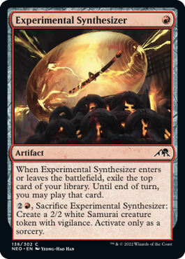 Experimental Synthesizer - Kamigawa: Neon Dynasty - C - 138