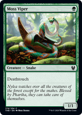 Moss Viper - Theros Beyond Death - C - 179