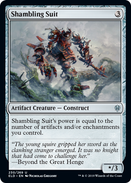 Shambling Suit - Throne of Eldraine - U - 230