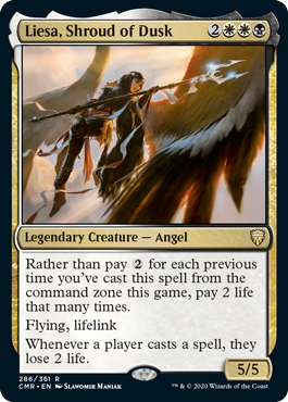 Liesa, Shroud of Dusk - Commander Legends - R - 286
