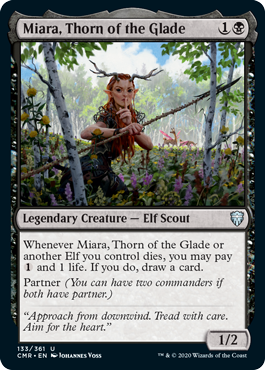 Miara, Thorn of the Glade - Commander Legends - U - 133