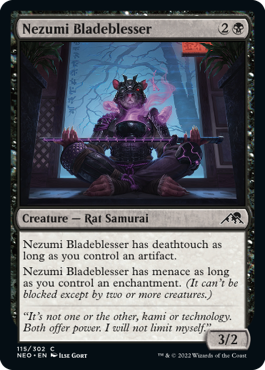 Nezumi Bladeblesser - Kamigawa: Neon Dynasty - C - 115