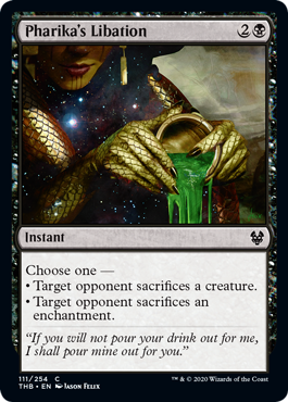 Pharika's Libation - Theros Beyond Death - C - 111